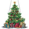 MOGTAA Kit per Arte con Diamanti Natalizi da Appendere per Adulti e Bambini, Kit per Dipinti con Diamanti 5D a Forma Speciale per Albero di Natale, Dipinti con Cristalli e Strass per Decorazioni