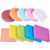 NBEADS 10Pcs 2 Forme Colori Assortiti Timbro di Gomma Carving Blocchi per Scrapbooking, Cartoline, Biglietti D' Invito, Fai Da Te Progetto