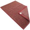 Casatessile Tappeto corsia Multiuso Cotone Antiscivolo TECLA Tappeto Bagno Assorbente, Tappeto Cucina, Scendiletto - Rosso, 55x140 cm.