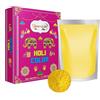 INDIAN STORE 24 Holi Gulal polvere solubile in acqua Servizio fotografico del festival naturale Rangoli Colori polvere arcobaleno sacchetto di colore sacro foto di polvere di colore glitterato (Gelb 1 kg)