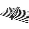 Evotrade Portapantaloni EASYSLIDE Estraibile Ammortizzato Montaggio Superiore - Appendi Pantaloni con Foam Antiscivolo, Singolo o Doppio, Soft Closing e Salvaspazio per Armadi e Guardaroba (Doppio)