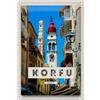 Femer Targa in metallo da viaggio 20 x 30 cm Corfù Grecia Grecia vacanza cartello tin Sign