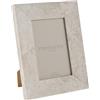 Widdop and Co Impressions - Cornice portafoto effetto marmo, 10 x 15 cm, colore: Bianco