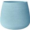 Vasar CAMPANA BALI VASO RESINA EFFETTO CORDA (40X32, POLVERE)