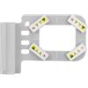 Sew Tech - Telaio magnetico da ricamo 2,5 x 6,4 cm per macchina da cucire Brother NQ1700E NQ1600E NV880E NV800E Stellaire XJ1 XE1 Dream Machine XV8550D Luminaire XP2 XP3 V3LE Quattro 6000D NQ3600D
