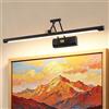 TYhogar LED Lampada da Parete 12W Luce Specchio Bagno interna 57cm | 3000K Luci Specchio make up Specchio Bagno Illuminazione interna Luce Armadio Pittura ad Olio Trucco IP44 Impermeabile
