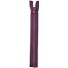 Gerhardt Giacche Cerniera in Plastica Krampen Zipper per Cucire (25cm - 80cm di lunghezza) 1 Pezzo (Viola Scuro, 80)