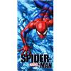 Marvel Telo Mare Spiderman per Bambini, Cotone e Microfibra, 70x140 cm (Turchese)