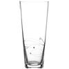 DIAMANTE Vaso alto in cristallo tagliato a mano a spirale con cristalli, 30 cm