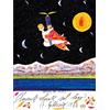 Fine Paper in Italy Poster Amanti volanti sul lago Francesco Musante (cm 60 x 80) - AC34