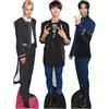Star Cutouts CS1270 Felix, Han & Hyunjin Stray Kids Trio Shelf Top Pack Cartone Sagoma - K-Pop Fan Display & Gift