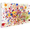 islandburner Quadro Moderno impianto colorato Stampa su Tela - Quadro x poltrone Salotto Cucina mobili Ufficio casa - Fotografica Formato XXL