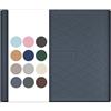 URMONA Tappetino Sottolavello Silicone 48 x 63 cm, Mobile Cucina e Bagno | Protezione mobile, mensole organizer, impermeabile, bordo rialzato, facile pulizia, uso cucina bagno e vano (Grigio scuro)