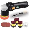 OutFyt Mini macchina for auto a doppia azione 3 pollici Da Auto lucidatrice 600W Casuale orbitale Detailing Strumenti di lucidatura ,Alte prestazioni(Polisher K2,220V-230V)