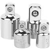 XYZDOUBLE 4 Pezzi Set di Adattatori Adattatore 1/2 3/8 1/4 per Chiavi a Bussola Kit di riduzione Accessori per Chiavi di Riparazione per Automobili