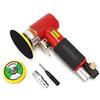 OUTFYT Mini Metal Burnishing Machine Orbital 1inch 2inch 3inch Air Sander Pneumatic Polishing Grinding Tools Buffer Dual Action Polisher For Car ,Alte prestazioni(Red machine)