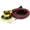 OutFyt Air Sander Tholaisher con Aspirapolvere 6 '' 150mm Auto Vernice for la cura della vernice lucidatura Palma orbitale casuale duro e morbido M8 filettato ,Alte prestazioni