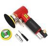 OutFyt Levigatrice pneumatica Mini 1quot;/2quot;/3quot;Set di rettificatrici for lucidatrice ad aria alta velocità for lucidatura auto ,Alte prestazioni(Red air sander)