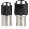 GOEDCH Set di maschi filettati regolabili da 2 pezzi, adattatore quadrato di azionamento 3/8, inserti per chiavi a bussola con mascella regolabile 6-1/4 in 1/4-1/2 in per M3-M6 M8-M12 Taper