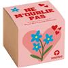 Resetea Ne M'Oublie Pas | Kit di coltivazione Myosotis | Semi + Vaso in fibra naturale + Substrato | Regalo romantico - Resetea