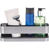 Blomus NEXIO portaoggetti doccia, 68941, NEXIO acciaio inox spazzolato/nero [Accessori Bagno > Mensole Doccia]