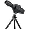 EffiFish Telescopio monoculare ad alta potenza 70x con streaming WiFi e sensore HD da 2 MP e treppiede in metallo per osservazione della fauna selvatica, nero