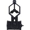 Dilwe Adattatore per telescopio per telefono cellulare, supporto in plastica e lega di alluminio, adattatore per telefono da 5,2 a 10 cm, oculari da 2,5 a 4,8 cm, con foro