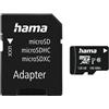 Hama Scheda MicroSDXC 128 GB, classe 10 (UHS-I, 80 MB/s, incluso adattatore SD per cellulare)