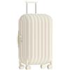artrips Hardside - Valigia leggera con ruote girevoli e serratura TSA, bianco, 28'', Design del pane