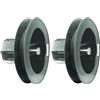 Schellenberg 81000 Puleggia per tapparelle avvolgibili Mini, Antracite, per alberi ottagonali da 40 mm, diametro 10 cm, si adatta alla larghezza della cinghia di 14 mm (Confezione da 2)