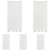 Vimar 0T19041.B Copriforo, Bianco, Serie ARKÉ Set di 2 Pezzi, Pacco da 5