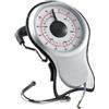 Pearl Bilance pesa valigie - Bilancia per bagagli: Bilancia analogica 2in1 per bagagli fino a 30 kg con metro a nastro estraibile (Bilancio primaverile, Scala di trazione, Fine equilibrio)