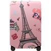 YianBestja Bestja Elastica Proteggi Valigia Suitcase Luggage Cover, Lavabile Viaggio Bagagli Coprire Copri Valigia Copertura per Valigia (Torre, XL)