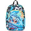 SJ GANG STYLE JAM GANG Zaino Scuola Freetime METAL DRAGON BOY, Monoscomparto, Celeste, 14.5 L, Ali stampate estraibili lateralmente, Tasca frontale, Tasca portaborraccia, Scuola elementare, Bambino