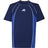 adidas Unisex - Bambini e Ragazzi Color Block Shirt, Grey Five/Pure Lemon/lgh Solid Grey, 13-14 Years