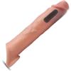 BDSMYEE Manicotto per pene con vibratore per estensione del pene, manicotto per pene da 21 cm, giocattolo erotico in silicone per uomini, manicotto per pene