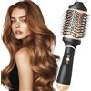 Guyisile One-Step Spazzola Asciugacapelli,1000W 4 in 1 Ioni Negativi Spazzola Ad Aria Calda,3 Temperature e 2 Livelli di Flusso,Testina Ceramica,Cavo 360º, Acconciature Veloci, Senza Crespo, Volume Radioso
