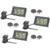 Tonia 3 Termometri digitali per rettili terrari o incubatori - Display LCD e batterie incluse (3 pezzi)