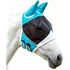 Générique Maschera anti-mosche cavallo, rete traspirante semi-viso con orecchie, elastica UV per equidi, bestiame e fattoria campagna per tutte le stagioni
