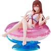 Zhongkaihua Anime Steins Gate Figura Makise Kurisu Figura 10CM PVC Costumi da bagno Modello Seduto Statua Collezione Ornamenti Desktop Decorazioni Regali