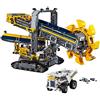LEGO Technic 42055 - Kit di escavatore per ruote (3929 pezzo) by