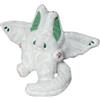 Generisch Bambola di coniglio a pipipistrello, grande coniglio bianco, peluche, compagno di sonno, compleanno per ragazze (bianco, 30 cm)