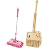 Generico Set Di Palette Per Scope - Set Di Giocattoli Per Faccende Domestiche | Śet Da Gioco Educativo Realistico, Scopa Ṕer Bambini, Gioco Ďi Pulizie, Śet, Giraffa P̀er La Casa, La Camera Da , Ļa Cucina