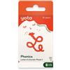 YOTO Phonics: Letters & Sounds Phase 1 - Scheda Audio Inglese per Bambini da Utilizzare Player Mini Lettore Audio Tutto in 1, Cantastorie per Bambini dai 3 Anni in su