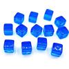 MISUVRSE 200 cubi colorati in acrilico a 6 lati, 8 mm, D6, quadrati, angoli trasparenti, gioco da tavolo educativo per bambini