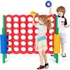 RELAX4LIFE Forza 4 Gioco Gigante per Bambini e Adulti, per Esterno e Interno, (120x42x104cm, Classico-C)