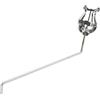 EffiFish Morsetto portatile per sax tromba, lira da marcia, leggero supporto per spartiti musicali in metallo per sassofono contralto soprano, 30,5 cm