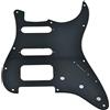 Dopro Stratocaster American Fender Stratocaster - Pickguard per chitarra, 11 fori, colore: Nero opaco
