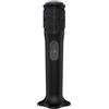 Generic Custodia in silicone per microfono wireless JBL PartyBox, custodia protettiva anti-rotolamento con base di supporto, antipolvere, antiurto, anti-goccia, custodia protettiva leggera antiscivolo (nero)