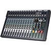 Depusheng FG12 - Mixer audio professionale a 12 canali per la registrazione del computer, interfaccia controller audio, mixer da studio 24 DSP integrato con alimentazione phantom da 48 V,Bluetooth